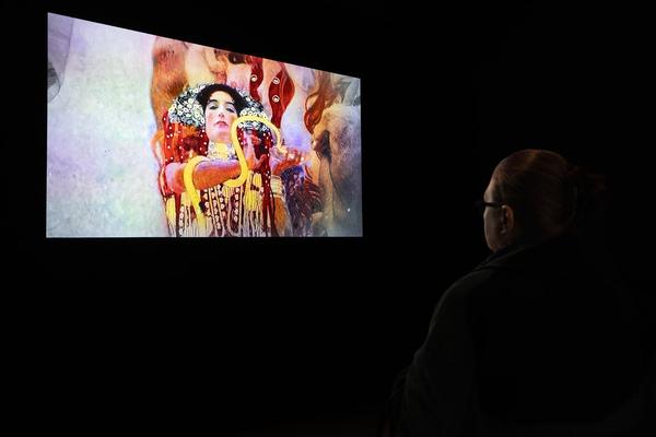 Gustav Klimt ‒ Pigment &amp; Pixel (Unteres Belvedere, 19.2. - 7.9.2025) Foto: eSeL.at - Lorenz Seidler