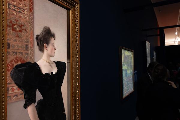 Gustav Klimt ‒ Pigment &amp; Pixel (Unteres Belvedere, 19.2. - 7.9.2025) Foto: eSeL.at - Lorenz Seidler