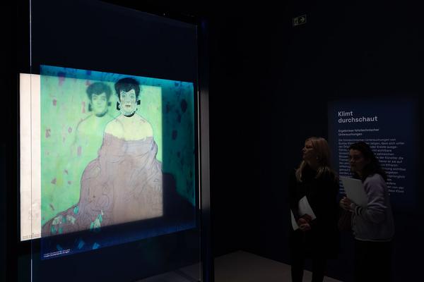 Gustav Klimt ‒ Pigment &amp; Pixel (Unteres Belvedere, 19.2. - 7.9.2025) Foto: eSeL.at - Lorenz Seidler