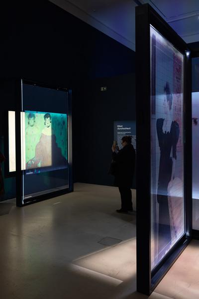 Gustav Klimt ‒ Pigment &amp; Pixel (Unteres Belvedere, 19.2. - 7.9.2025) Foto: eSeL.at - Lorenz Seidler