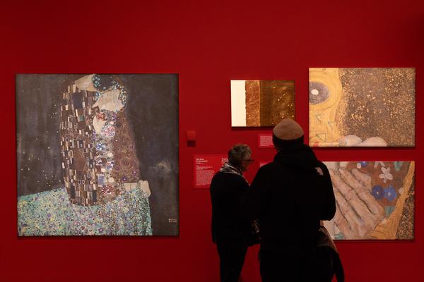 Gustav Klimt ‒ Pigment &amp; Pixel (Unteres Belvedere, 19.2. - 7.9.2025) Foto: eSeL.at - Lorenz Seidler