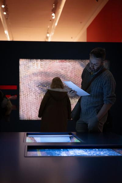 Gustav Klimt ‒ Pigment &amp; Pixel (Unteres Belvedere, 19.2. - 7.9.2025) Foto: eSeL.at - Lorenz Seidler