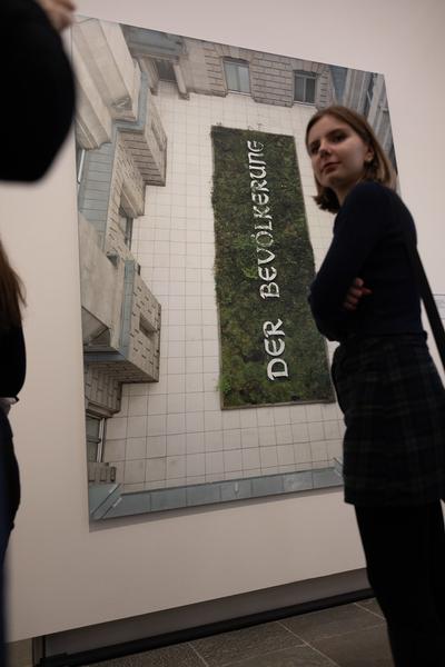 Hans Haacke (Belvedere 21, 1.3. - 9.6.2025) Foto: eSeL.at - Lorenz Seidler