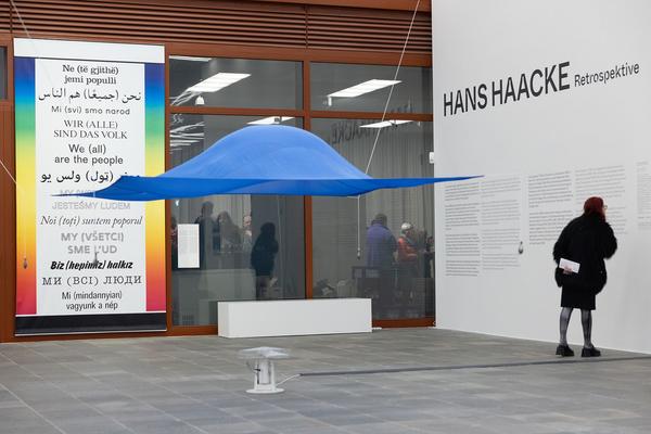 Hans Haacke (Belvedere 21, 1.3. - 9.6.2025) Foto: eSeL.at - Lorenz Seidler