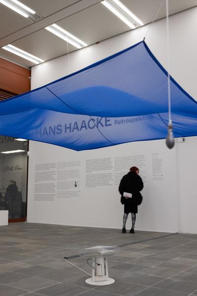 Hans Haacke (Belvedere 21, 1.3. - 9.6.2025) Foto: eSeL.at - Lorenz Seidler