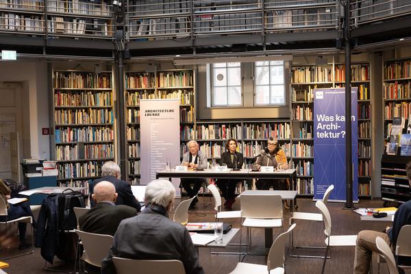 Architekturzentrum Wien Jahrespressekonferenz 2025 (Az W Bibliothek, 11.12.2025) Foto: eSeL.at - Lorenz Seidler