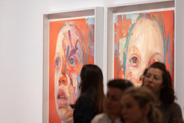 Jenny Saville &quot;Gaze&quot; (Albertina, 21.3. - 29.6.2025) Foto: eSeL.at - Lorenz Seidler