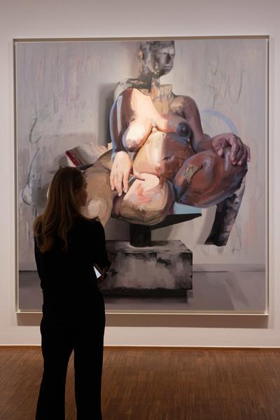 Jenny Saville &quot;Gaze&quot; (Albertina, 21.3. - 29.6.2025) Foto: eSeL.at - Lorenz Seidler