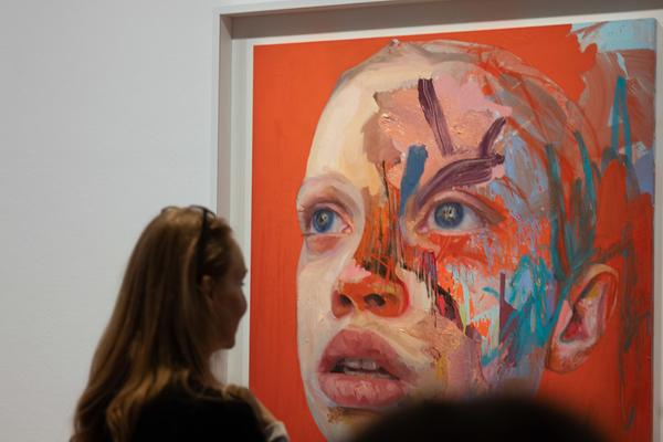 Jenny Saville &quot;Gaze&quot; (Albertina, 21.3. - 29.6.2025) Foto: eSeL.at - Lorenz Seidler