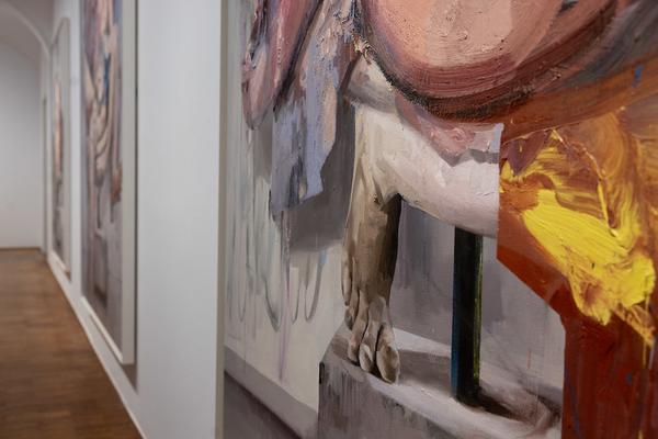 Jenny Saville &quot;Gaze&quot; (Albertina, 21.3. - 29.6.2025) Foto: eSeL.at - Lorenz Seidler