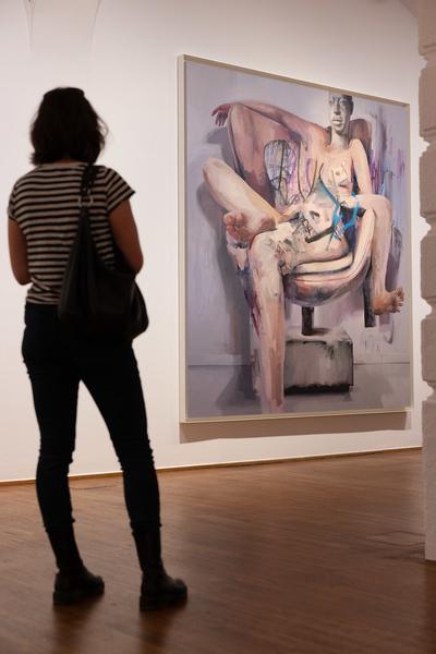 Jenny Saville &quot;Gaze&quot; (Albertina, 21.3. - 29.6.2025) Foto: eSeL.at - Lorenz Seidler