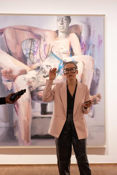 Jenny Saville &quot;Gaze&quot; (Albertina, 21.3. - 29.6.2025) Foto: eSeL.at - Lorenz Seidler