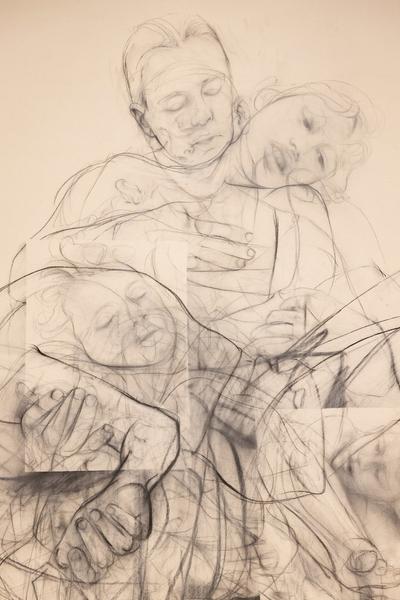 Jenny Saville &quot;Gaze&quot; (Albertina, 21.3. - 29.6.2025) Foto: eSeL.at - Lorenz Seidler