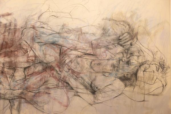 Jenny Saville &quot;Gaze&quot; (Albertina, 21.3. - 29.6.2025) Foto: eSeL.at - Lorenz Seidler