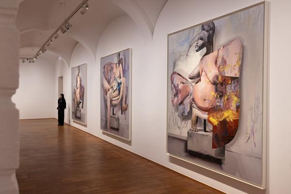 Jenny Saville &quot;Gaze&quot; (Albertina, 21.3. - 29.6.2025) Foto: eSeL.at - Lorenz Seidler