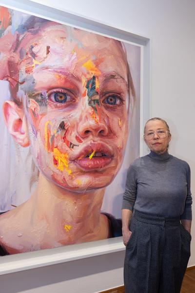 Jenny Saville &quot;Gaze&quot; (Albertina, 21.3. - 29.6.2025) Foto: eSeL.at - Lorenz Seidler