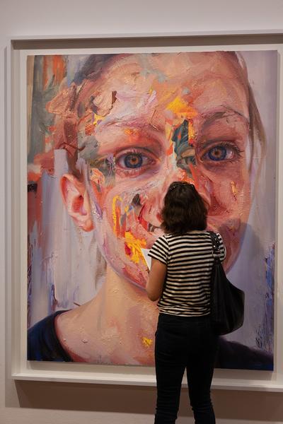 Jenny Saville "Gaze" (Albertina, 21.3. - 29.6.2025) Foto: eSeL.at - Lorenz Seidler