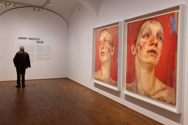 Jenny Saville "Gaze" (Albertina, 21.3. - 29.6.2025) Foto: eSeL.at - Lorenz Seidler