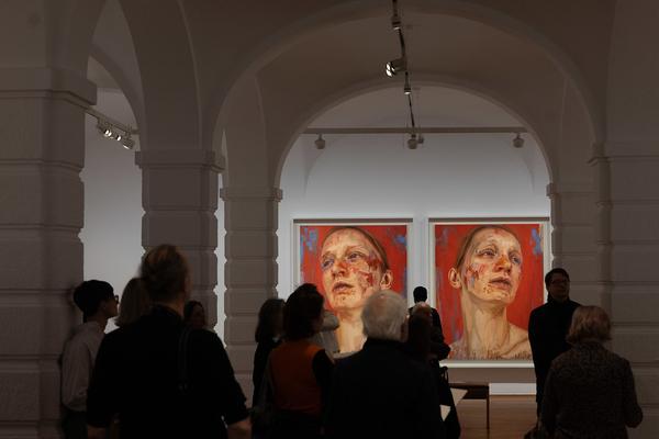Jenny Saville "Gaze" (Albertina, 21.3. - 29.6.2025) Foto: eSeL.at - Lorenz Seidler