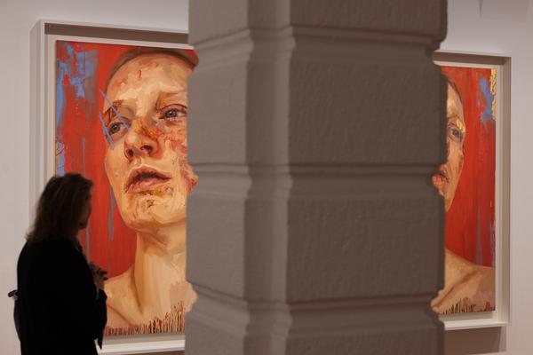 Jenny Saville "Gaze" (Albertina, 21.3. - 29.6.2025) Foto: eSeL.at - Lorenz Seidler