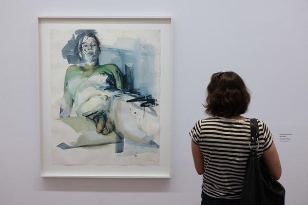 Jenny Saville "Gaze" (Albertina, 21.3. - 29.6.2025) Foto: eSeL.at - Lorenz Seidler