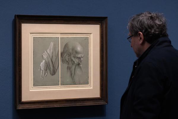 Leonardo – Dürer. Meisterzeichnungen der Renaissance auf farbigem Grund (7.3. - 9.6.2025) Foto: eSeL.at - Lorenz Seidler