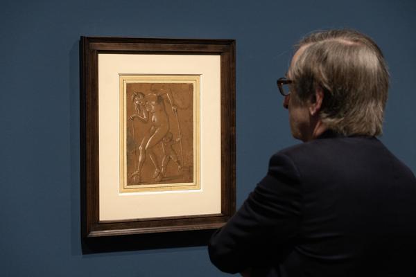 Leonardo – Dürer. Meisterzeichnungen der Renaissance auf farbigem Grund (7.3. - 9.6.2025) Foto: eSeL.at - Lorenz Seidler