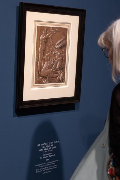 Leonardo – Dürer. Meisterzeichnungen der Renaissance auf farbigem Grund (7.3. - 9.6.2025) Foto: eSeL.at - Lorenz Seidler