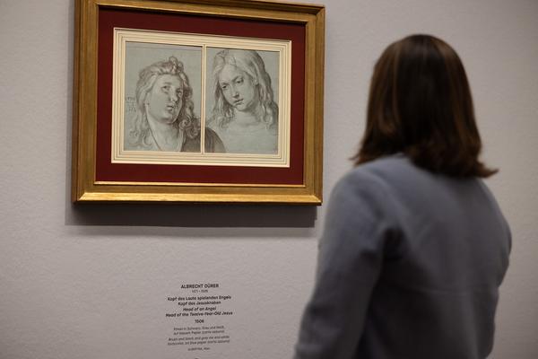 Leonardo – Dürer. Meisterzeichnungen der Renaissance auf farbigem Grund (7.3. - 9.6.2025) Foto: eSeL.at - Lorenz Seidler