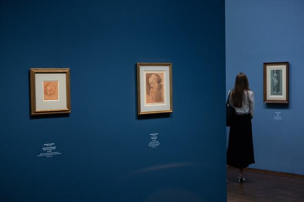 Leonardo – Dürer. Meisterzeichnungen der Renaissance auf farbigem Grund (7.3. - 9.6.2025) Foto: eSeL.at - Lorenz Seidler