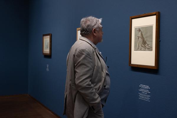 Leonardo – Dürer. Meisterzeichnungen der Renaissance auf farbigem Grund (7.3. - 9.6.2025) Foto: eSeL.at - Lorenz Seidler