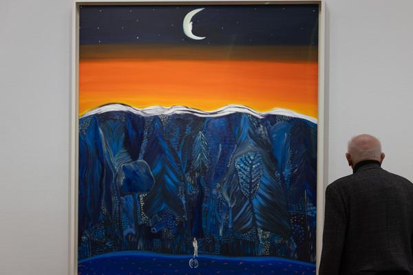 Matthew Wong – Vincent van Gogh &quot;Letzte Zuflucht Malerei&quot; (Albertina, 14.2. - 19.6.2025) Foto: eSeL.at - Lorenz Seidler