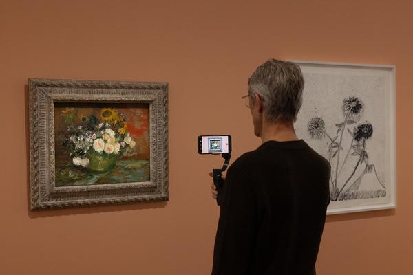 Matthew Wong – Vincent van Gogh &quot;Letzte Zuflucht Malerei&quot; (Albertina, 14.2. - 19.6.2025) Foto: eSeL.at - Lorenz Seidler