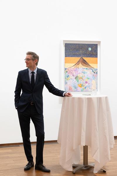 Matthew Wong – Vincent van Gogh &quot;Letzte Zuflucht Malerei&quot; (Albertina, 14.2. - 19.6.2025) Foto: eSeL.at - Lorenz Seidler