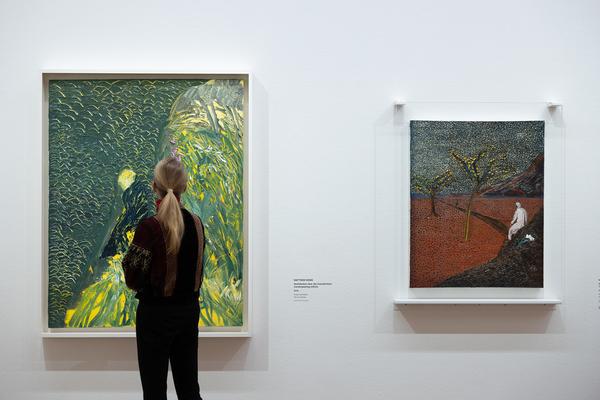 Matthew Wong – Vincent van Gogh &quot;Letzte Zuflucht Malerei&quot; (Albertina, 14.2. - 19.6.2025) Foto: eSeL.at - Lorenz Seidler