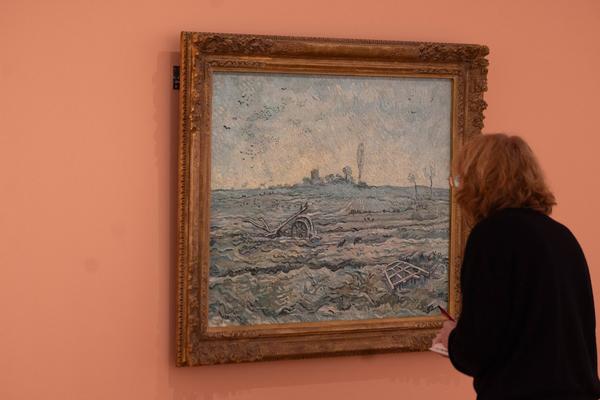 Matthew Wong – Vincent van Gogh &quot;Letzte Zuflucht Malerei&quot; (Albertina, 14.2. - 19.6.2025) Foto: eSeL.at - Lorenz Seidler