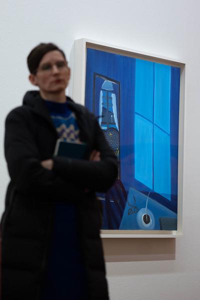 Matthew Wong – Vincent van Gogh &quot;Letzte Zuflucht Malerei&quot; (Albertina, 14.2. - 19.6.2025) Foto: eSeL.at - Lorenz Seidler