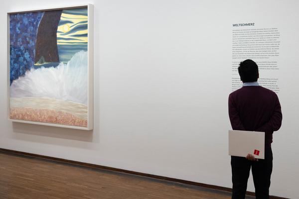 Matthew Wong – Vincent van Gogh &quot;Letzte Zuflucht Malerei&quot; (Albertina, 14.2. - 19.6.2025) Foto: eSeL.at - Lorenz Seidler