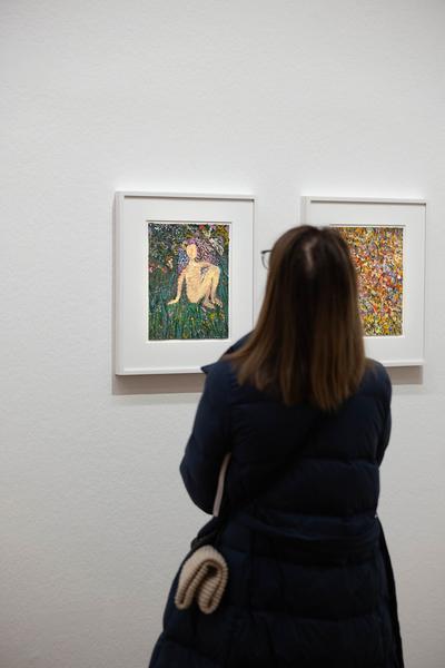 Matthew Wong – Vincent van Gogh &quot;Letzte Zuflucht Malerei&quot; (Albertina, 14.2. - 19.6.2025) Foto: eSeL.at - Lorenz Seidler