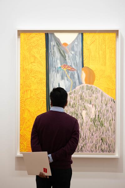Matthew Wong – Vincent van Gogh &quot;Letzte Zuflucht Malerei&quot; (Albertina, 14.2. - 19.6.2025) Foto: eSeL.at - Lorenz Seidler