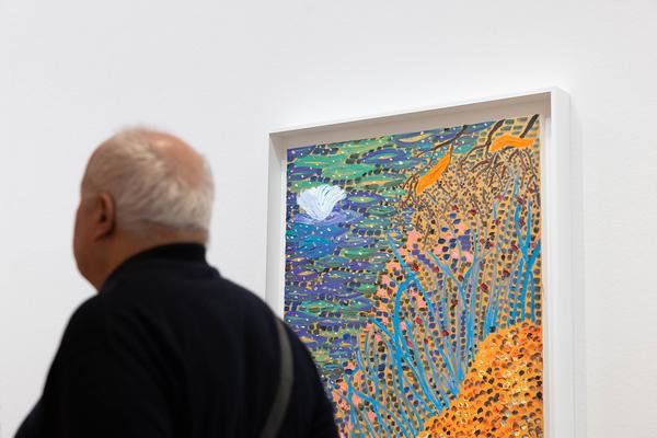Matthew Wong – Vincent van Gogh &quot;Letzte Zuflucht Malerei&quot; (Albertina, 14.2. - 19.6.2025) Foto: eSeL.at - Lorenz Seidler