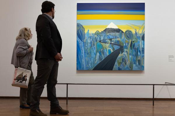 Matthew Wong – Vincent van Gogh &quot;Letzte Zuflucht Malerei&quot; (Albertina, 14.2. - 19.6.2025) Foto: eSeL.at - Lorenz Seidler