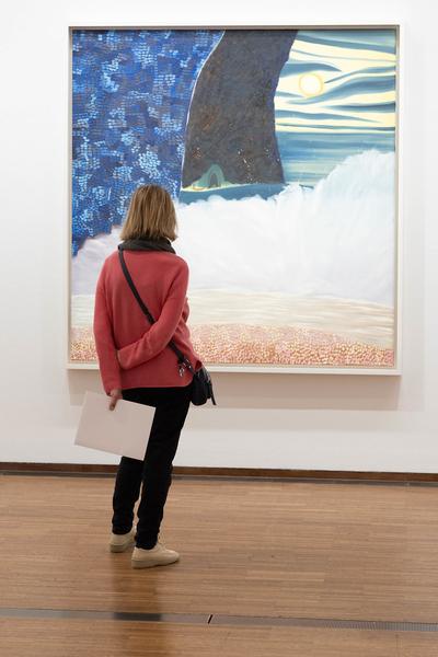 Matthew Wong – Vincent van Gogh &quot;Letzte Zuflucht Malerei&quot; (Albertina, 14.2. - 19.6.2025) Foto: eSeL.at - Lorenz Seidler