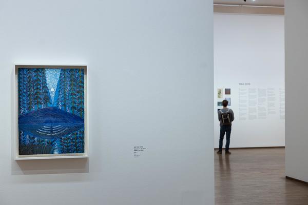 Matthew Wong – Vincent van Gogh &quot;Letzte Zuflucht Malerei&quot; (Albertina, 14.2. - 19.6.2025) Foto: eSeL.at - Lorenz Seidler