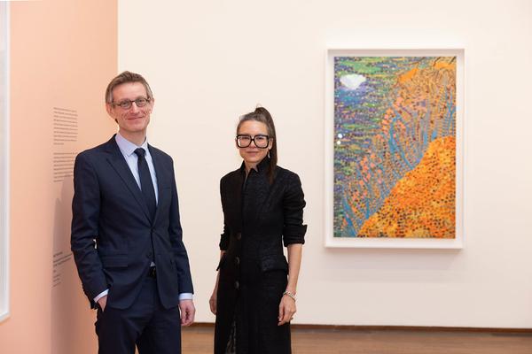 Matthew Wong – Vincent van Gogh &quot;Letzte Zuflucht Malerei&quot; (Albertina, 14.2. - 19.6.2025) Foto: eSeL.at - Lorenz Seidler