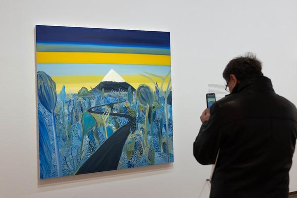 Matthew Wong – Vincent van Gogh &quot;Letzte Zuflucht Malerei&quot; (Albertina, 14.2. - 19.6.2025) Foto: eSeL.at - Lorenz Seidler