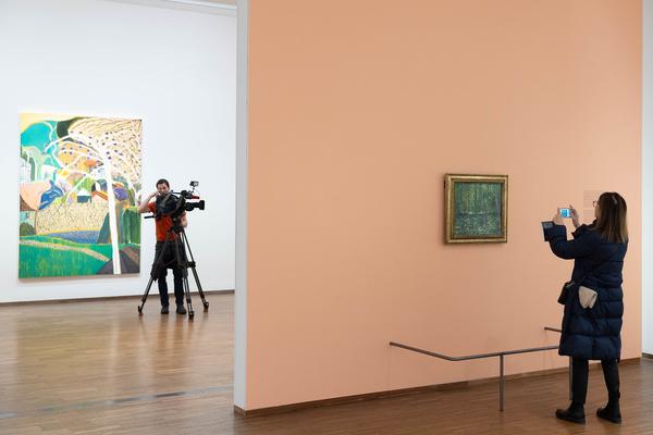 Matthew Wong – Vincent van Gogh &quot;Letzte Zuflucht Malerei&quot; (Albertina, 14.2. - 19.6.2025) Foto: eSeL.at - Lorenz Seidler