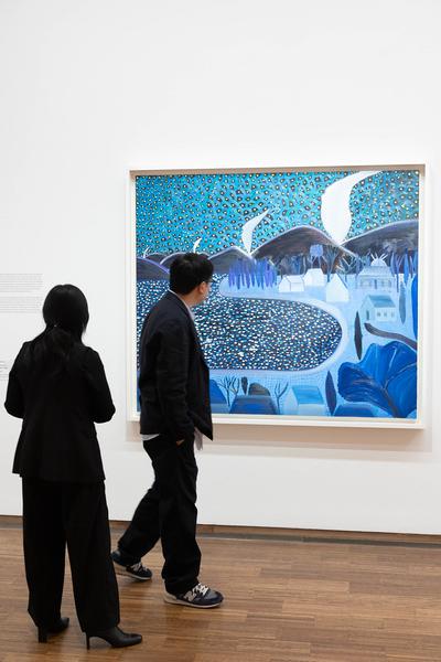 Matthew Wong – Vincent van Gogh &quot;Letzte Zuflucht Malerei&quot; (Albertina, 14.2. - 19.6.2025) Foto: eSeL.at - Lorenz Seidler