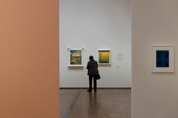 Matthew Wong – Vincent van Gogh "Letzte Zuflucht Malerei" (Albertina, 14.2. - 19.6.2025) Foto: eSeL.at - Lorenz Seidler