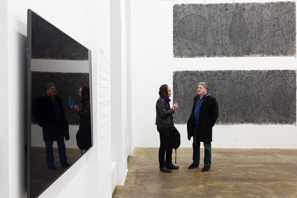 Nitsch &amp; Georg Bernsteiner &quot;Der zweite Teil der Nacht&quot; (Nitsch Foundation, 13.1. - 14.3.2025) Foto: eSeL.at - Lorenz Seidler